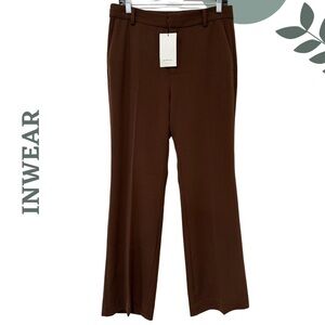 InWear Copenhagen Brown bootcut Trousers – NWT Size: 6 Euro 38
